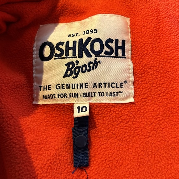 OshKosh B’Gosh blue boys coat size 10 - Picture 2 of 5